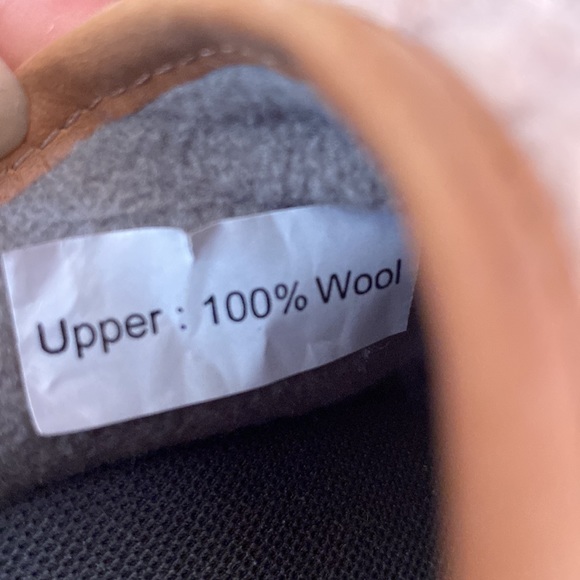 MERRELL ENCORE KASSIE SLIDE WOOL CLOG SIZE 8 Natural Tan NWOB - Picture 4 of 8